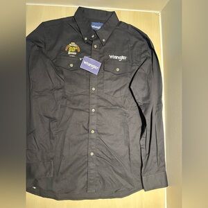 Wrangler PRCA 2008 National Finals 50th Rodeo Las Vegas Long Sleeve Shirt Womens